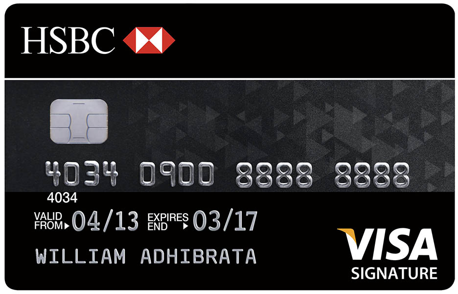 HSBC VISA Signature Card